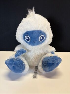 Disney Yeti Plush White Blue Abominable Snowman Stuffed Animal Toy